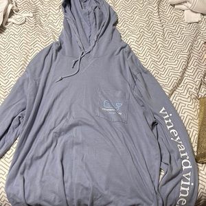 Blue vineyard vines hoodie